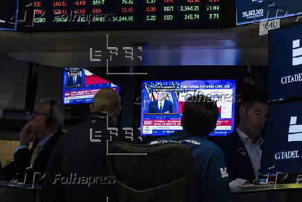 New York Stock Exchange as Fed leaves rates unchanged