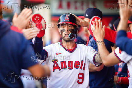 MLB: Texas Rangers at Los Angeles Angels