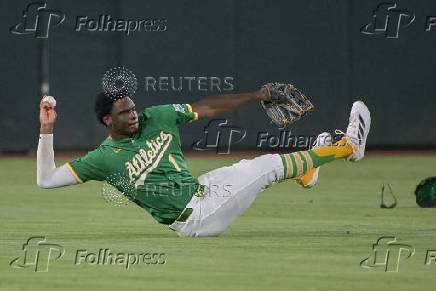 MLB: Toronto Blue Jays at Athletics