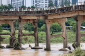 South Korea's central and southern regions pounded by heavy rains
