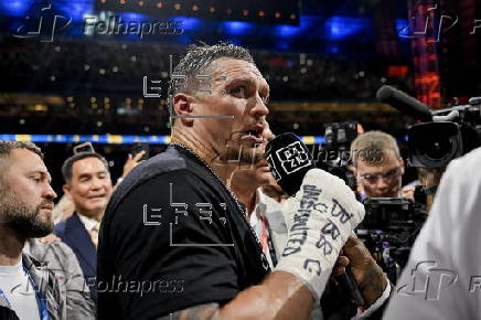 Heavyweight Boxing - Oleksandr Usyk vs Daniel Dubois title fight
