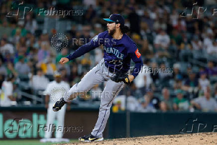 MLB: Seattle Mariners at Athletics