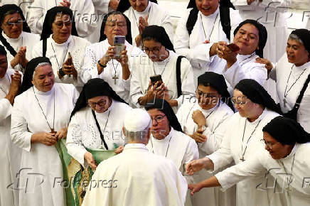 Pope Leo XIV holds general audience at the Vatican