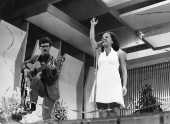 A cantora Elis Regina