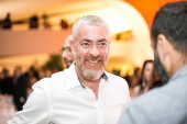 O chef Alex Atala foi ao evento 