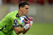 Partida entre Flamengo e Central Córdoba válida pelo Copa Libertadores 2025.