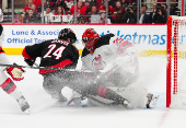 NHL: Stanley Cup Playoffs-New Jersey Devils at Carolina Hurricanes