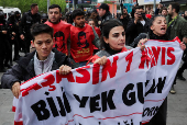 May Day in Istanbul