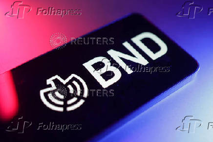 Illustration shows BND (Bundesnachrichtendienst) logo