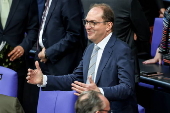 German parliament question session in Berlin