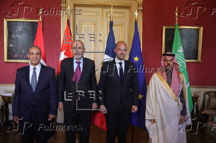 French Foreign Minister Barrot meets counterparts from Egypt, Jordan, and Saudi Arabia
