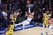 NBA: Playoffs-Indiana Pacers at New York Knicks