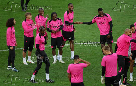 Conference League - Final - Chelsea Training