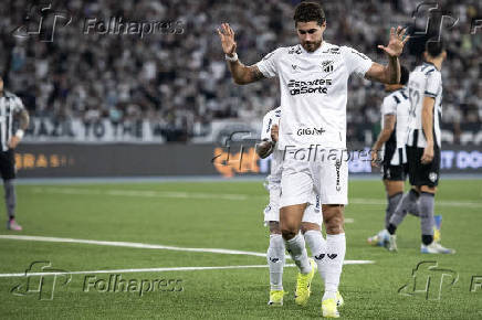 Partida entre Botafogo x Ceará no Nilton Santos.