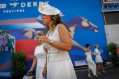Epsom Derby Ladies Day in Surrey