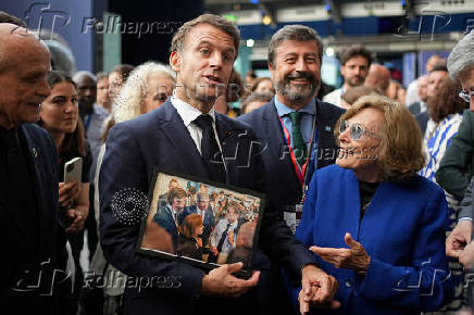 French President Emmanuel Macron visits 