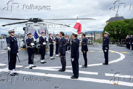 French President Emmanuel Macron's official visits Norway