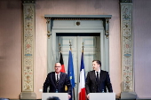 German-French closed-door meeting of finance ministers at Genshagen Castle