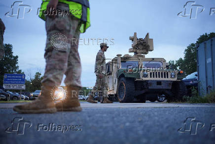 FILE PHOTO: U.S. President Trump deploys the National Guard and federalizes the Metropolitan Police Department, in Washington