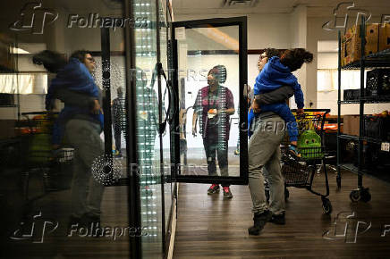 Food pantry is busy, weeks into the continuing U.S. government shutdown, in Fountain