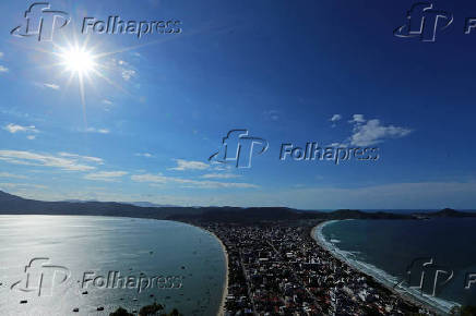Praia do Canto Grande, em Bombinhas (SC)