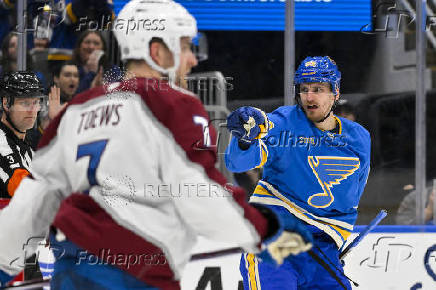 NHL: Colorado Avalanche at St. Louis Blues
