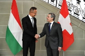 Hungarian Foreign and Trade Minister Peter Szijjarto visits Switzerland