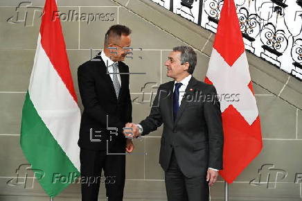 Hungarian Foreign and Trade Minister Peter Szijjarto visits Switzerland