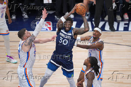 NBA: Playoffs-Oklahoma City Thunder at Minnesota Timberwolves