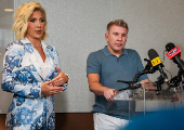 Reality television star Todd Chrisley attends a news conference in Nashville