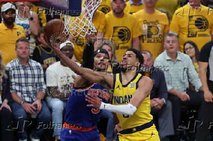 NBA: Playoffs-New York Knicks at Indiana Pacers