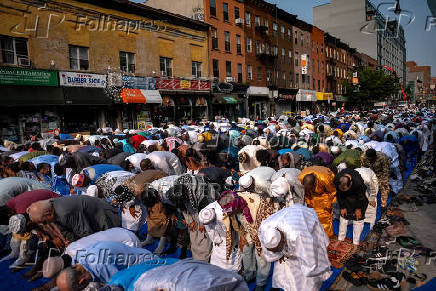 Eid al-Adha celebrated in the Brooklyn borough of New York City