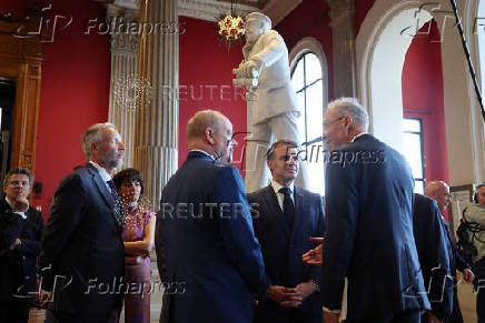 French President Emmanuel Macron visits Monaco