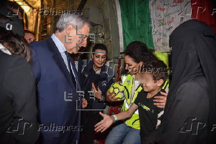 Child survivor of Israeli air strike in Gaza evacuated to Italy