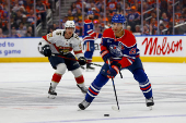 NHL: Stanley Cup Final-Florida Panthers at Edmonton Oilers