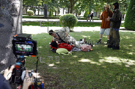 Rodaje serie “Millenial Mal”,
