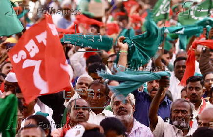 Farmers continue to protest against 'land grab' in Bangalore