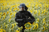Protests against construction of A69 highway in southwestern France