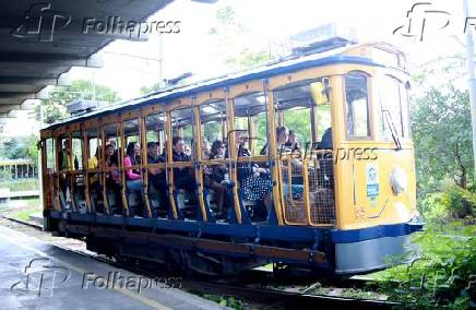 Bonde de santa teresa no rio de janeiro