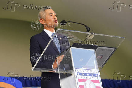 MLB: Hall of Fame-Induction Ceremony