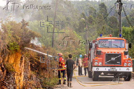 Forest fire in Portugal