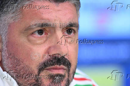 Gennaro Gattuso first training session with Italy