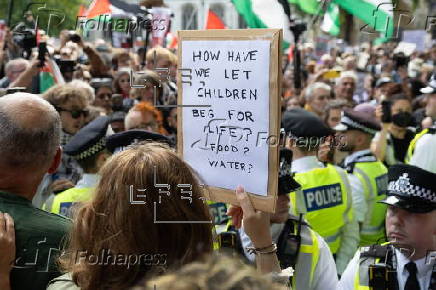 UK police make arrests at rally against Palestine Action ban