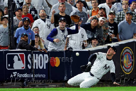MLB: Playoffs-Toronto Blue Jays at New York Yankees