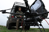 Ukrainian drone pilots test and prepare drones for Pokrovsk defence