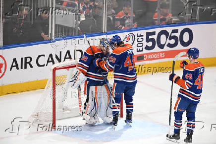 NHL: San Jose Sharks at Edmonton Oilers