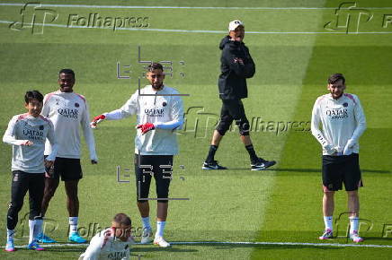UEFA Champions League semi-finals MD-1 - PSG training