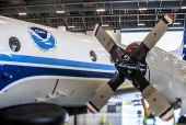 NOAA Hurricane Hunter aircraft
