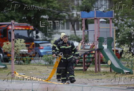 At least two people died and seven people were injured during the overnight Russian attack in Kyiv