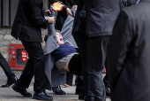 Pro-Palestinian protest outside Barclays annual general meeting in London